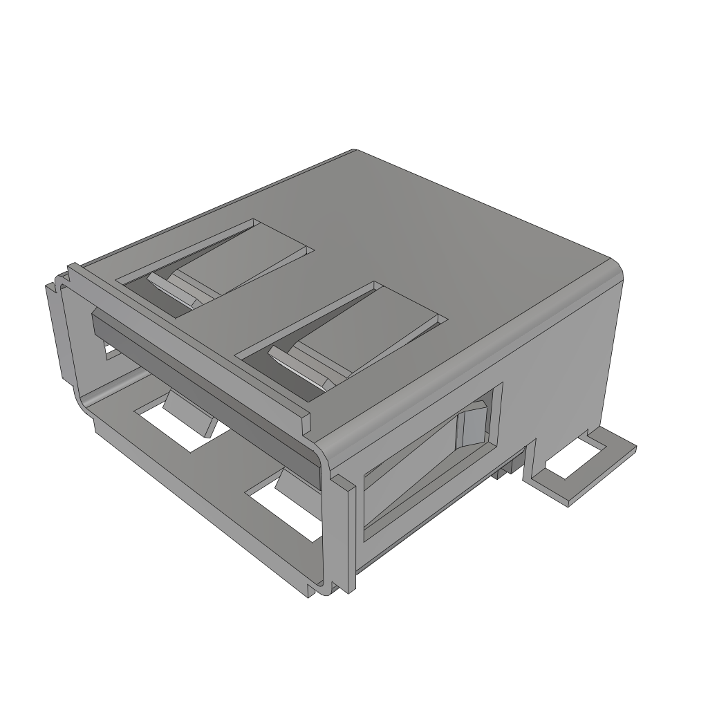 USB-A-S-S-B-SM2-R by Samtec