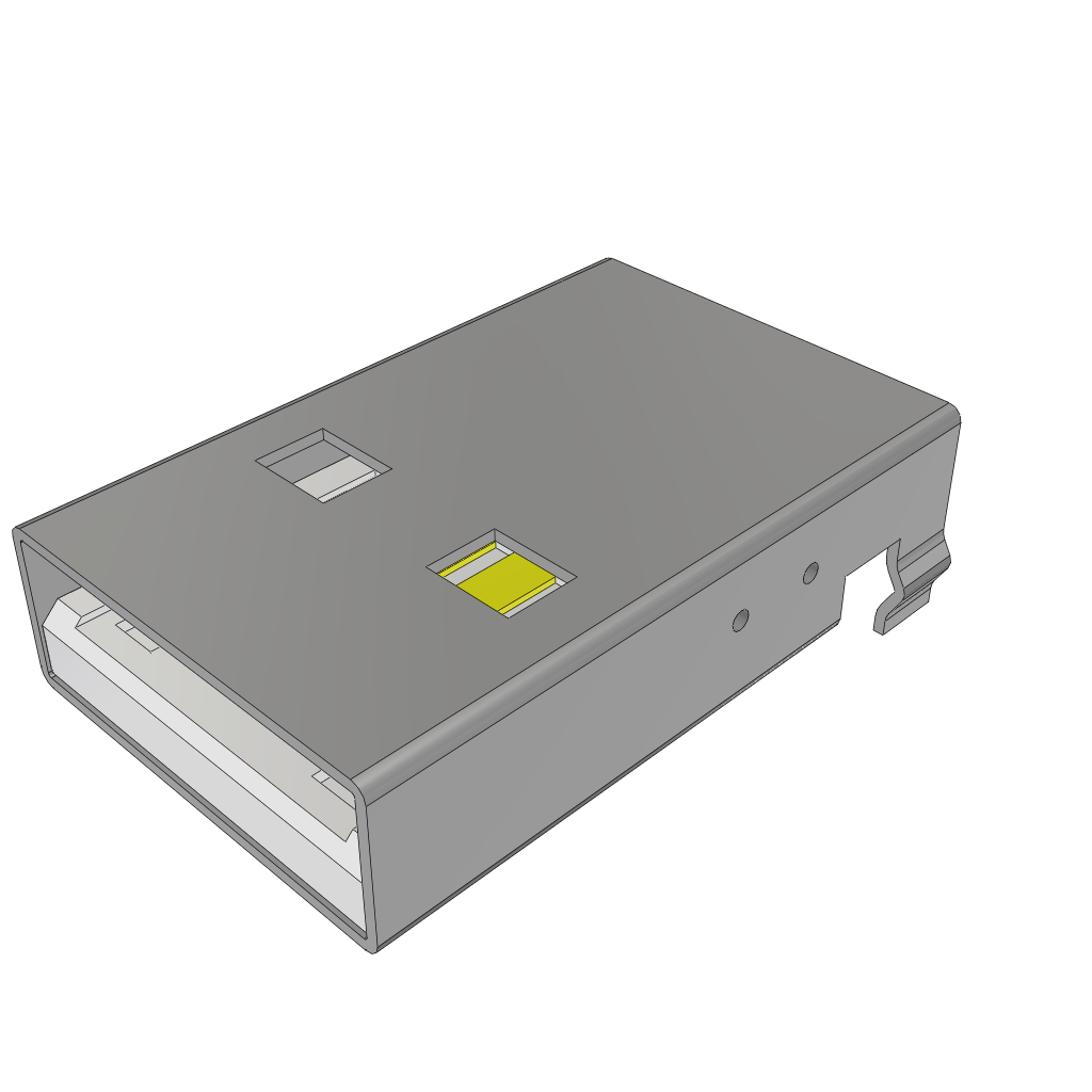 USB-AM-S-F-W-SM1 by Samtec