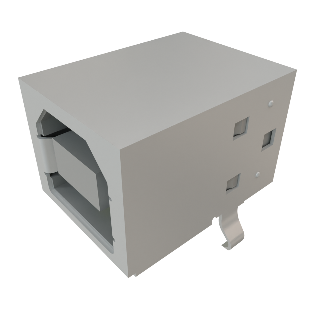 USB-B-S-F-B-TH-R by Samtec