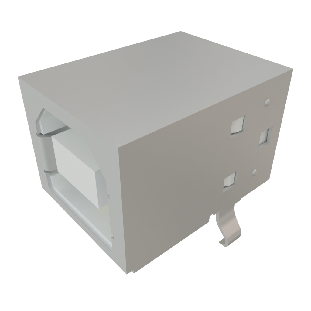 USB-B-S-F-W-TH-R by Samtec