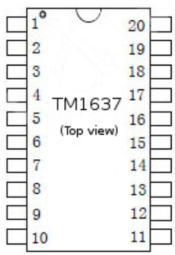 TM1637 by Titan Micro Electronics