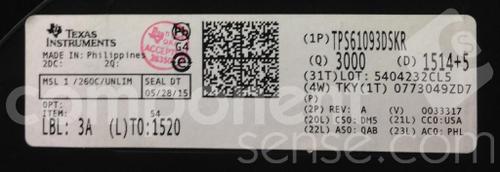 TPS61093DSKR by Texas Instruments